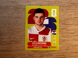 Panini Sammelkarte Martin Baturina Kroatien CRO 11