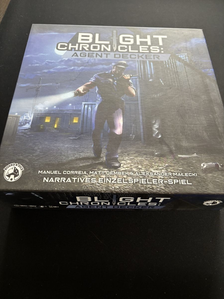 Giochi: Agent Decker - Blight Chronicles - Solo Deck Building - DEU – Nuovo (secondo la descrizione) da Thalwil venduto da max_xp9g