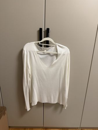 Damen Pullover weiss Grösse S