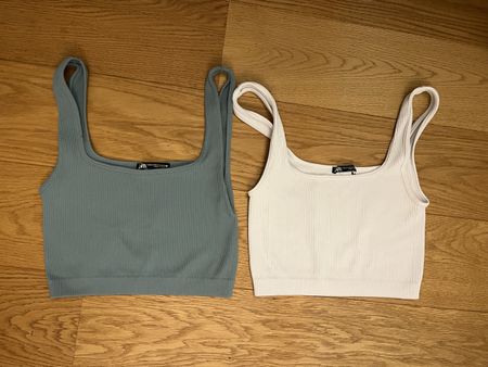 2x Tanktop Zara (Gr. M)