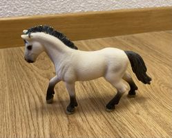 Schleich Pferd Spielzeug Figur weiss schwarz