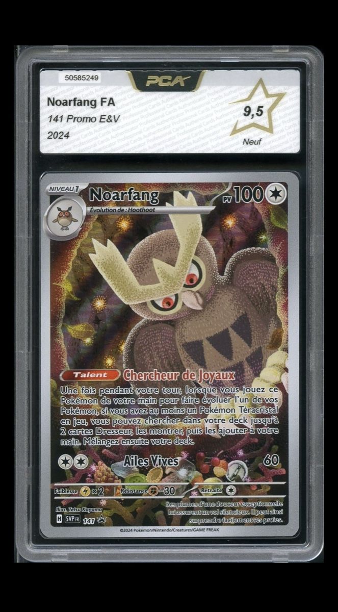 Pokémon Cartes à collectionner: Pokémon Noarfang PCA 9.5 – Neuf (Voir description) à Grand-Lancy par Mario64