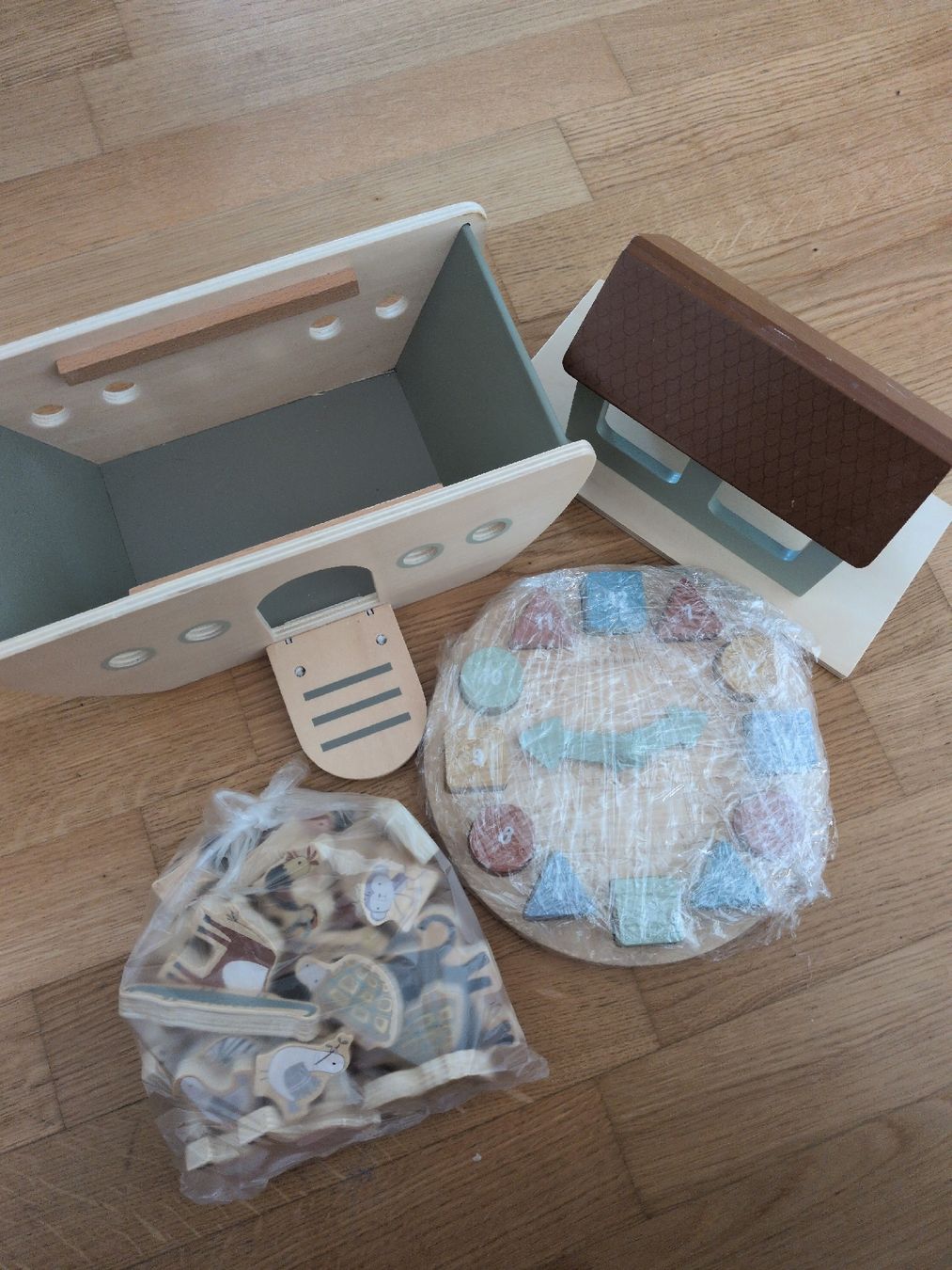 Giocattoli: Little Dutch Arche Noah& Uhren Puzzel – Nuovo (secondo la descrizione) da Wädenswil venduto da Sumire22