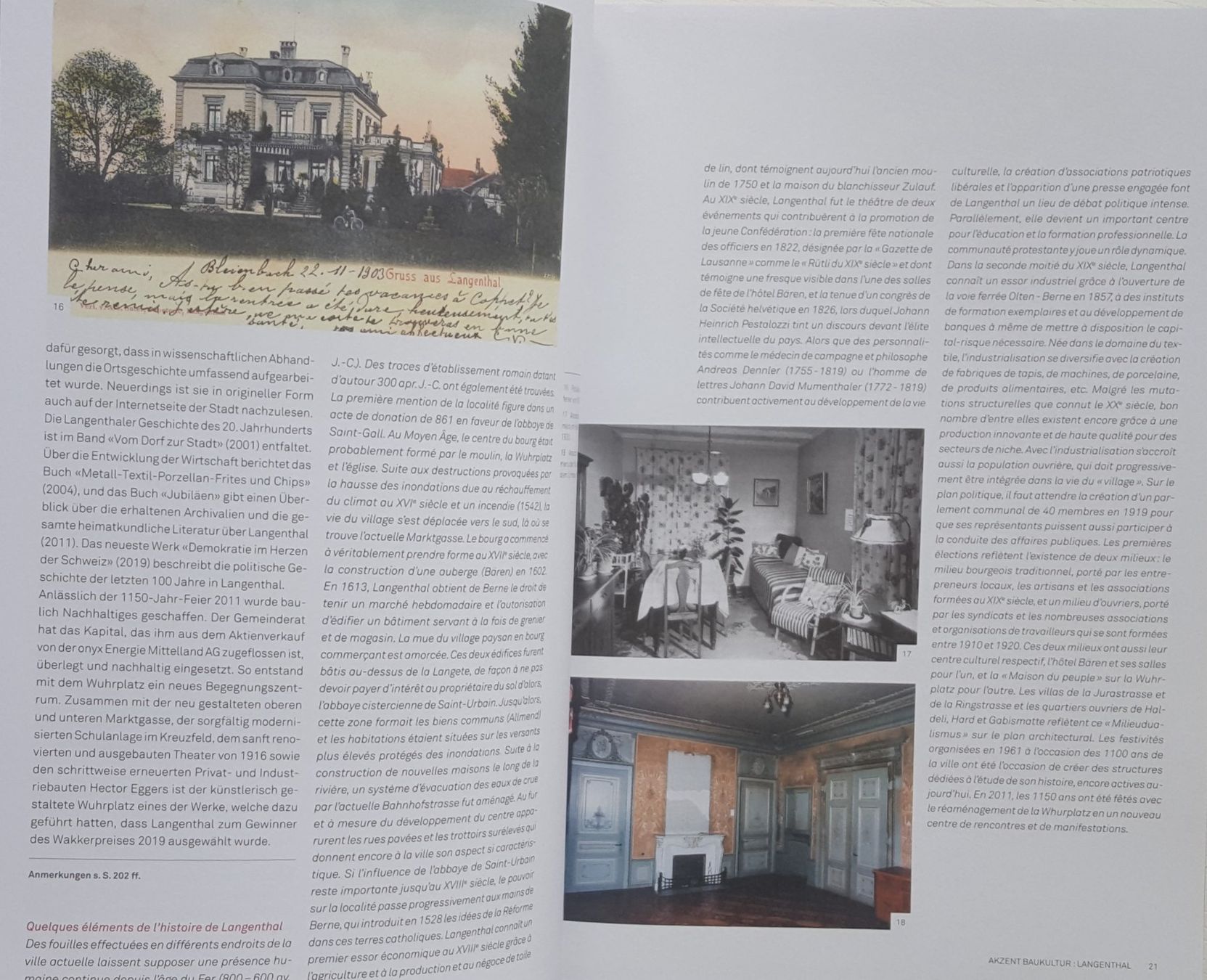 Livres: LANGENTHAL BE: wie es war und sein wird (2019)! – Neuf (Voir description) à Bern par Mattthias 3