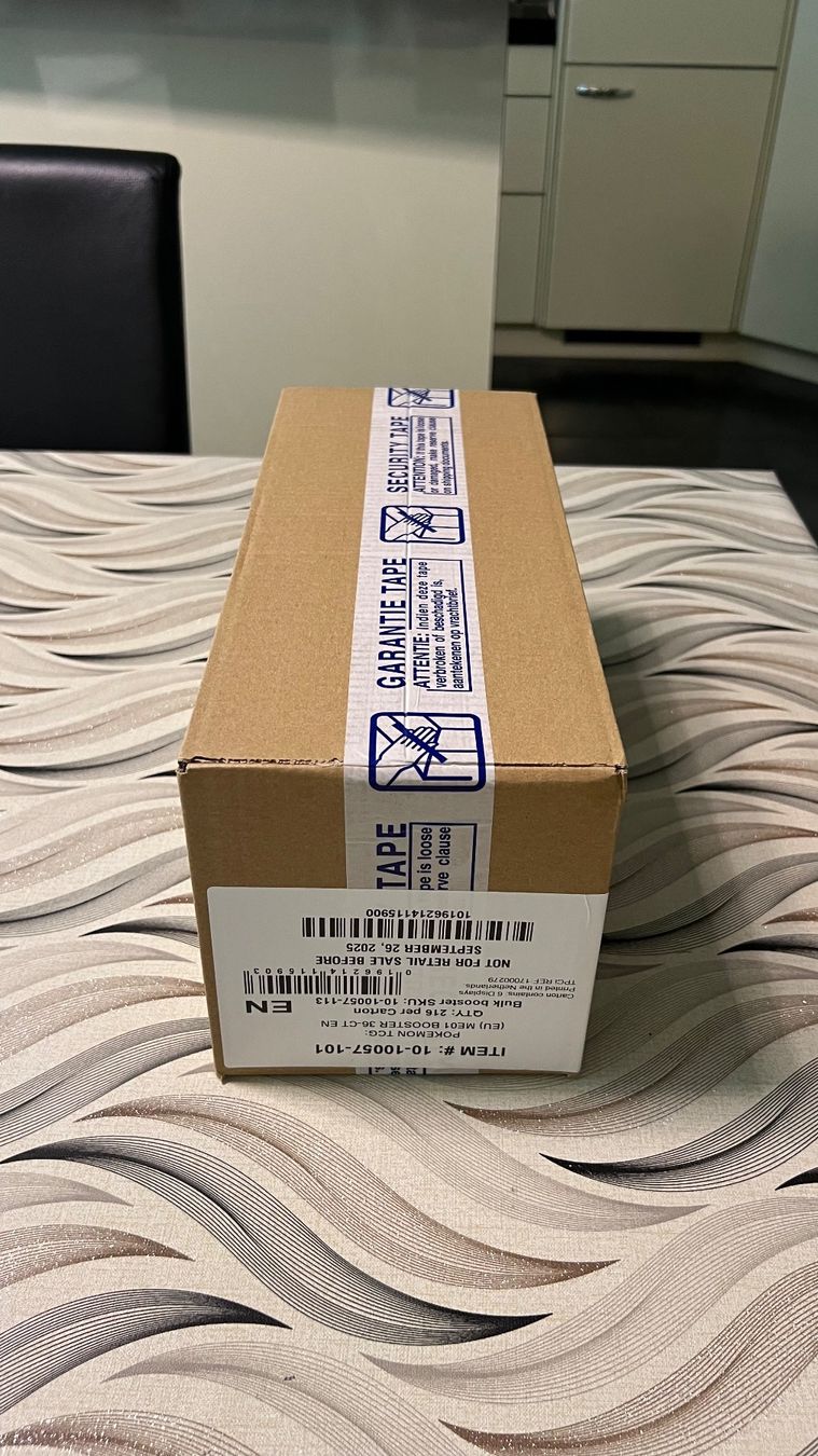 Pokémon Carte collezionabili: Pokemon TCG Mega Evolution 6 Booster Box Case SEALED english – Nuovo e nell'imballaggio originale da Glattbrugg venduto da Martins_Cards 4