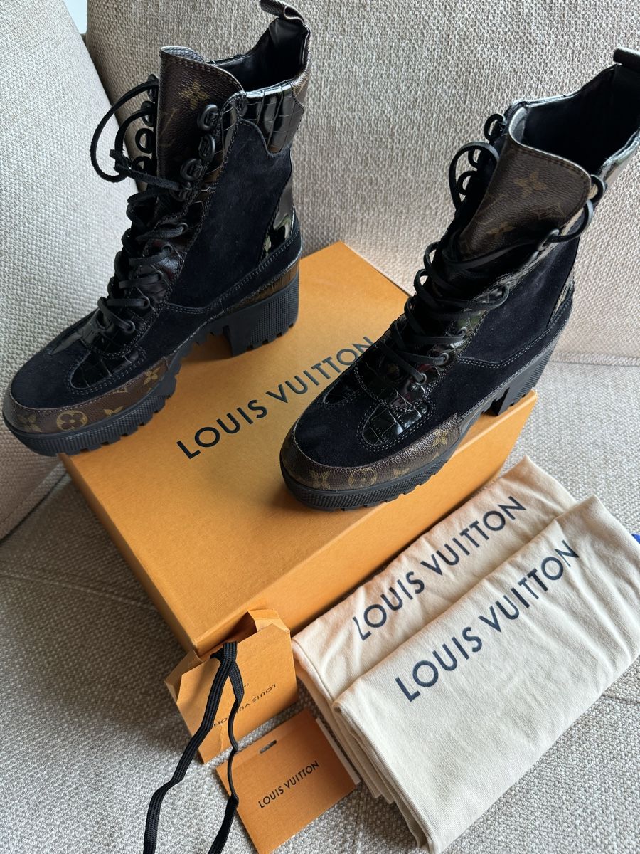 Louis Vuitton Scarpe da donna: Louis Vuitton Laureate Desert Boots T40 – Nuovo (secondo la descrizione) da Villars-sur-Glâne venduto da Sunshine-8 1
