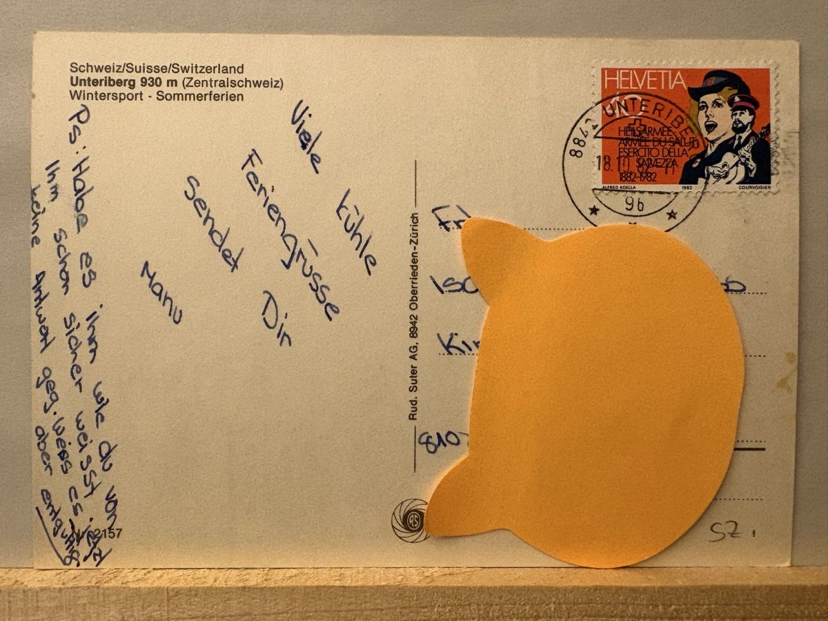 Ansichtskarten: AK von Unteriberg – Gebraucht aus Rümlang von Kartenpost1 1