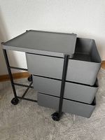 Pedrali Boxie Designer Rollcontainer Grau mit Rollen