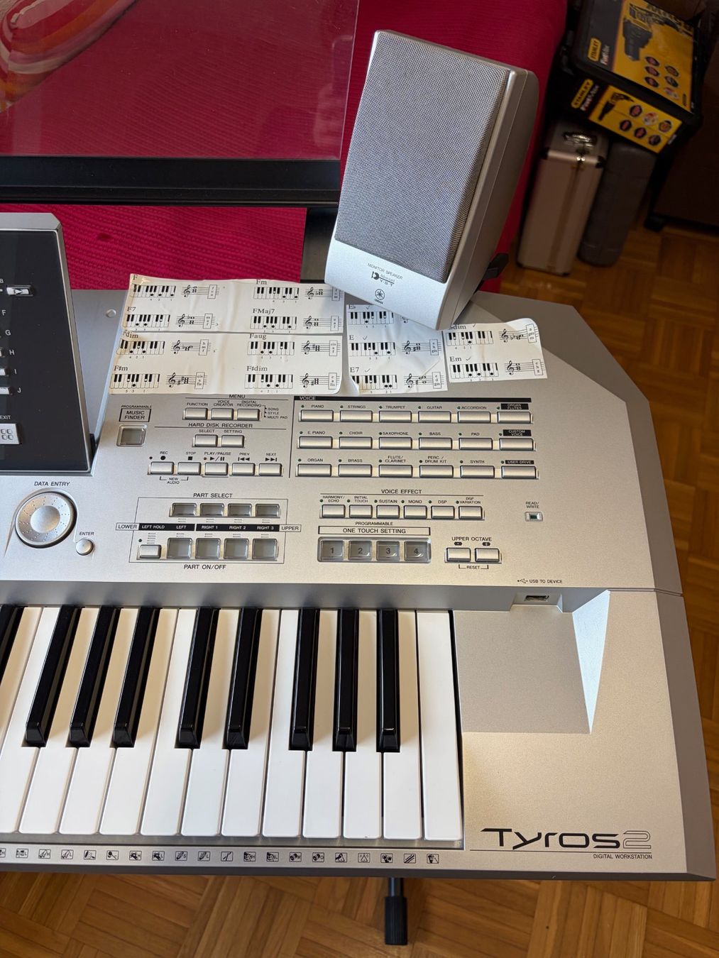 Yamaha Instruments de musique: Keyboard Yamaha Tyros 2 – D'occasion à Pfaffhausen par Zafira1967 3