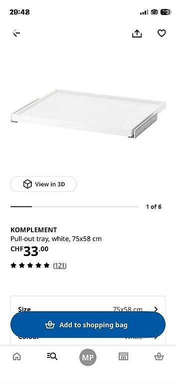 Armoires: Ikea komplement – Neuf avec emballage d'origine à Basel par mon_ybj9