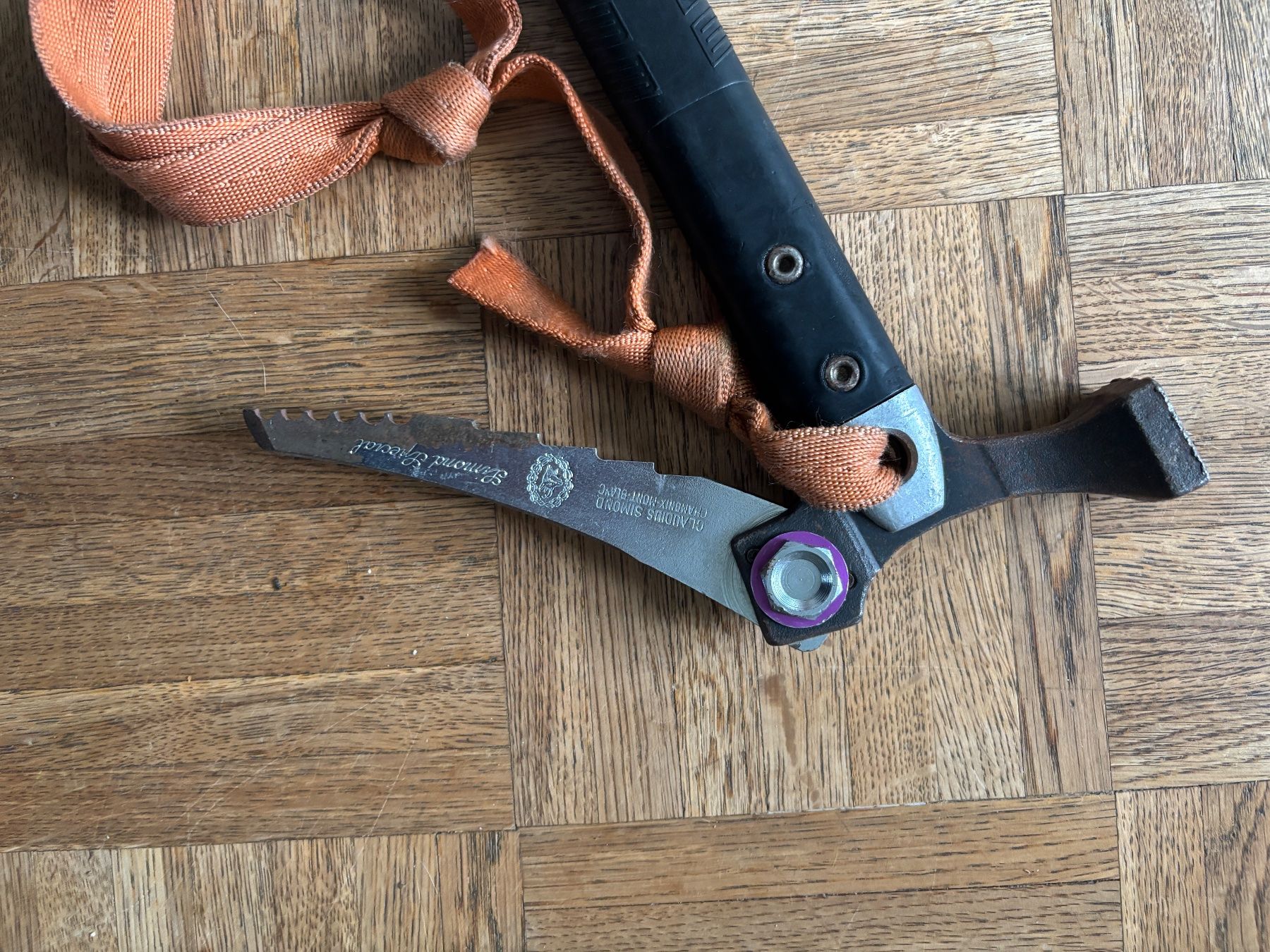 Kletterausrüstungen: Simond Special Vintage Eisgerät „Chamonix Mont-Blanc" – Gebraucht aus Tägerwilen von mar_87t5 3