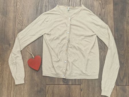 Benetton Cardigan Cashmere beige M guter Zustand