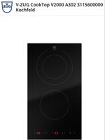 V-ZUG CookTop V2000 A302 3115600000 Kochfeld  2 Kochzonen