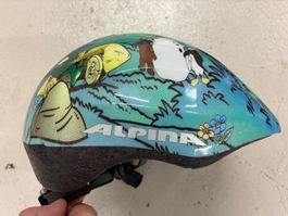 🚴 Alpina Kinder-Fahrradhelm – Größe 46–51 (Gebraucht)
