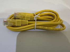 Netzwerkkabel 1.3m RJ45 Cat5e Kabel Gigabit LAN, fabrikneu