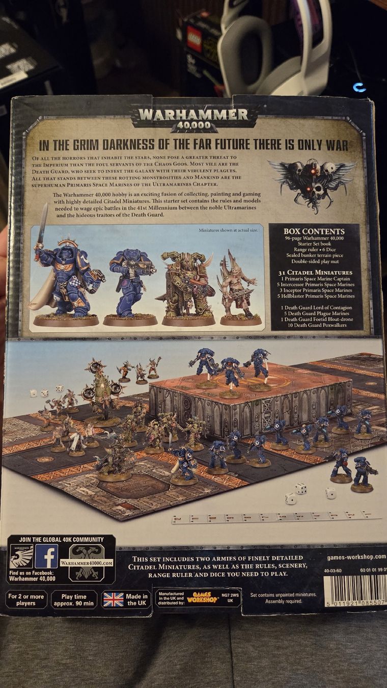 Kit di modellismo & Modellini statici: Warhammer 40,000 Know No Fear Starter Box – Nuovo e nell'imballaggio originale da Rothrist venduto da Benj1990 1