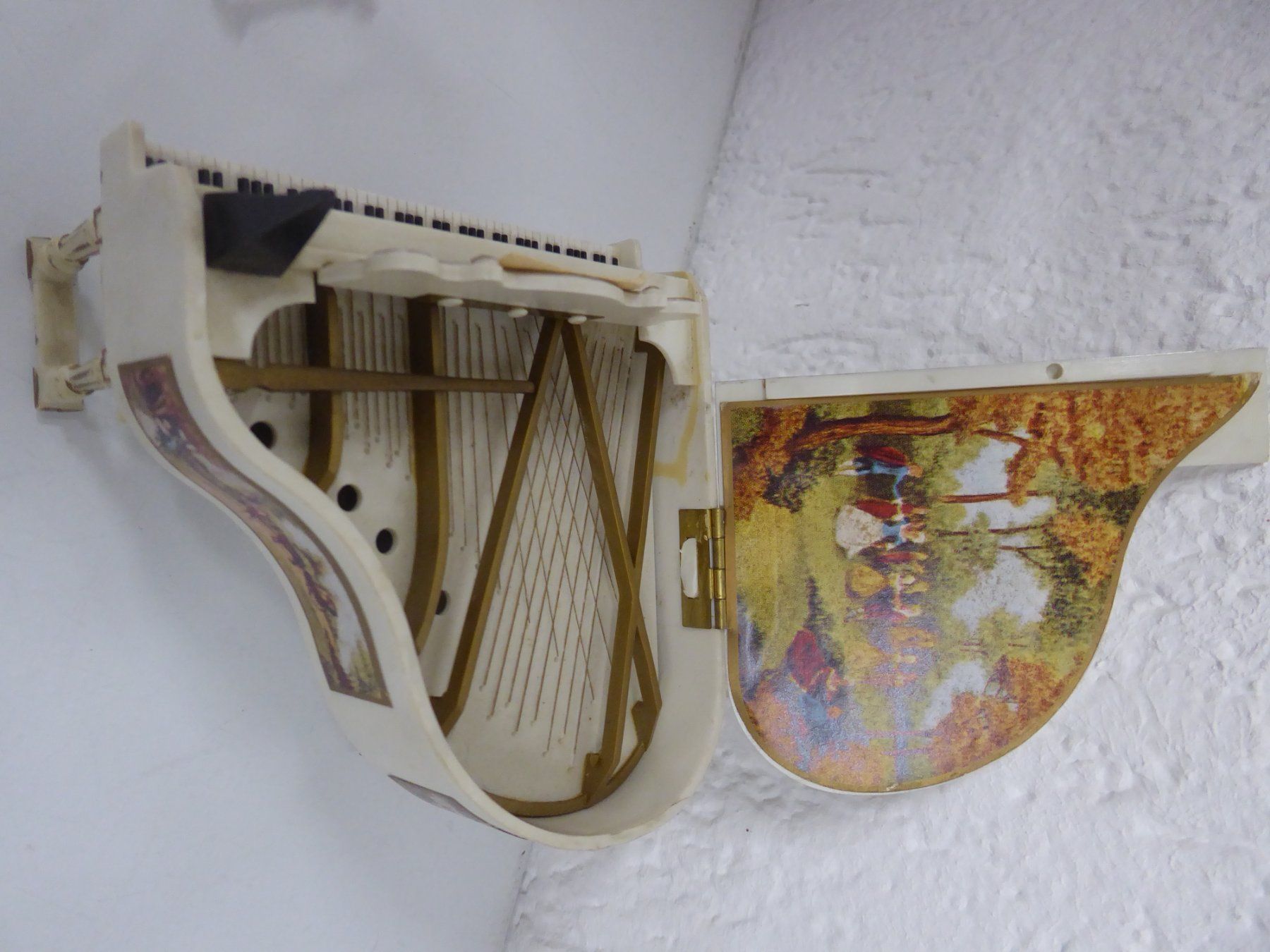 Giocattoli: weisses Piano mit Hocker – Nuovo (secondo la descrizione) da Lausen venduto da Zotty1 6
