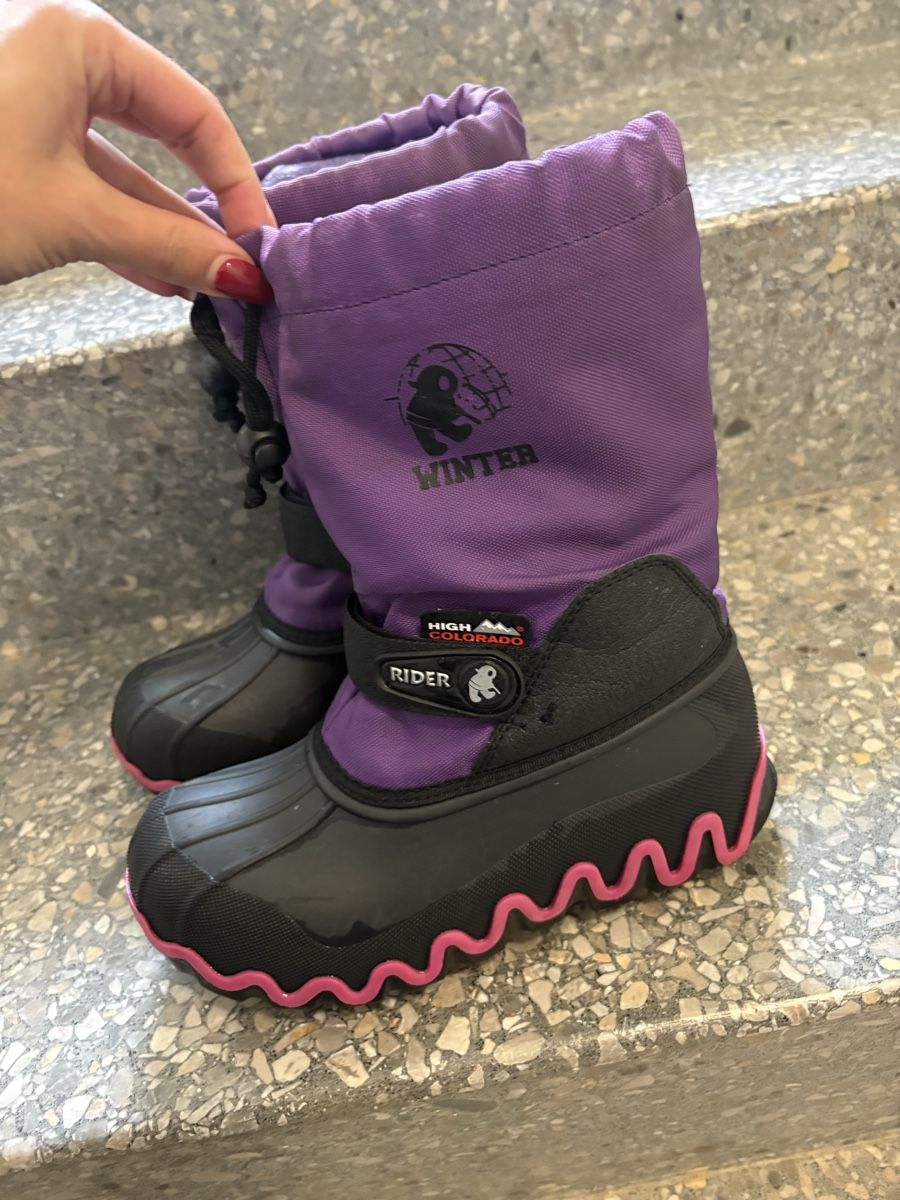 Scarpe per ragazze: Winterschuhe Mädchen Gr. 33/34 – Usato da Winterthur venduto da Baby117