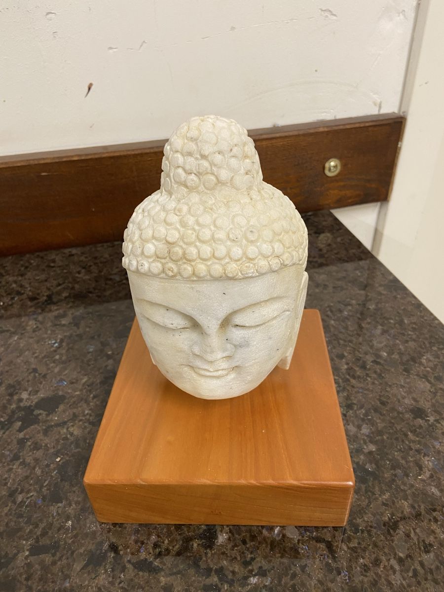 Skulpturen & Statuen: Buddha Kopf aus Marmor – Gebraucht aus Dietikon von brocki-eyra 2