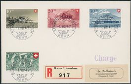 1947 - Pro Patria - Brief - 1. August Stempel