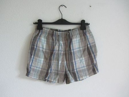 McNEAL - Badeshorts kariert S