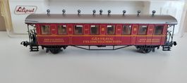 LILIPUT-H0-Personenwagen|f. "Feldschlössli-Gästezug"|rot