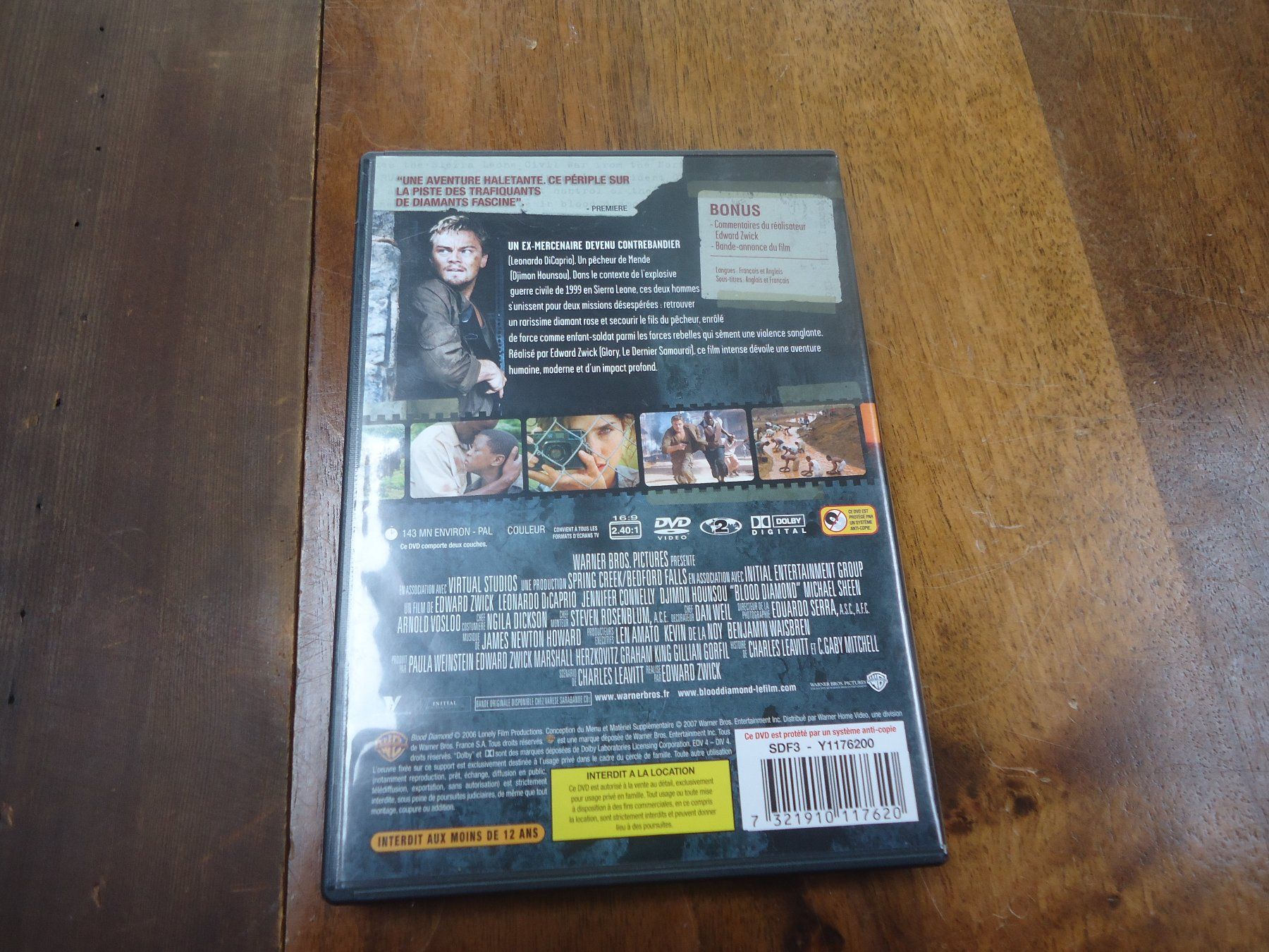 Tutti i DVDs: DVD - Blood Diamond – Usato da Vessy venduto da mafabe 1