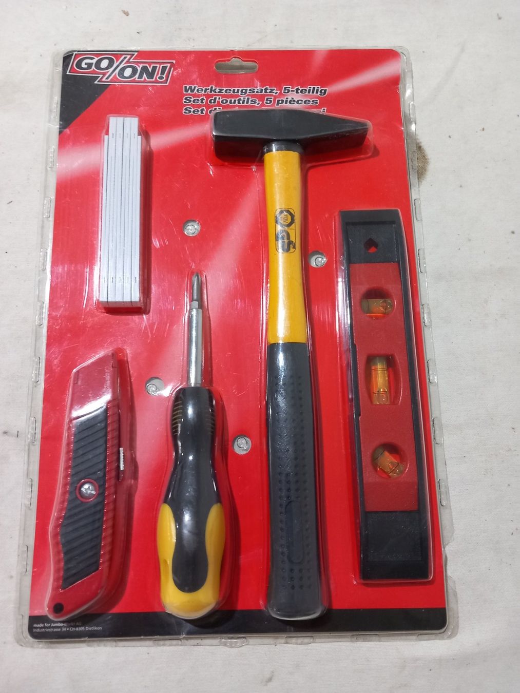 Tutti gli attrezzi: Werkzeug Satz 5-teilig – Nuovo e nell'imballaggio originale da Rheinau venduto da profitronic.shop