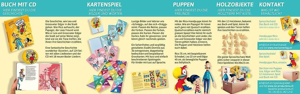 Giocattoli: SPROOCH-SCHATZ DIE KOMPLETTE SPIELBOX – Nuovo e nell'imballaggio originale da Binningen venduto da Smile-46 1