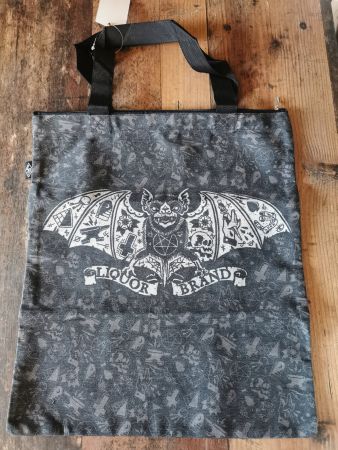 Tasche Einkaufstasche Reissverschluss Fledermaus Bat *NEU*