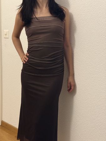 Polyball cocktail dress🤎 elegant night dress