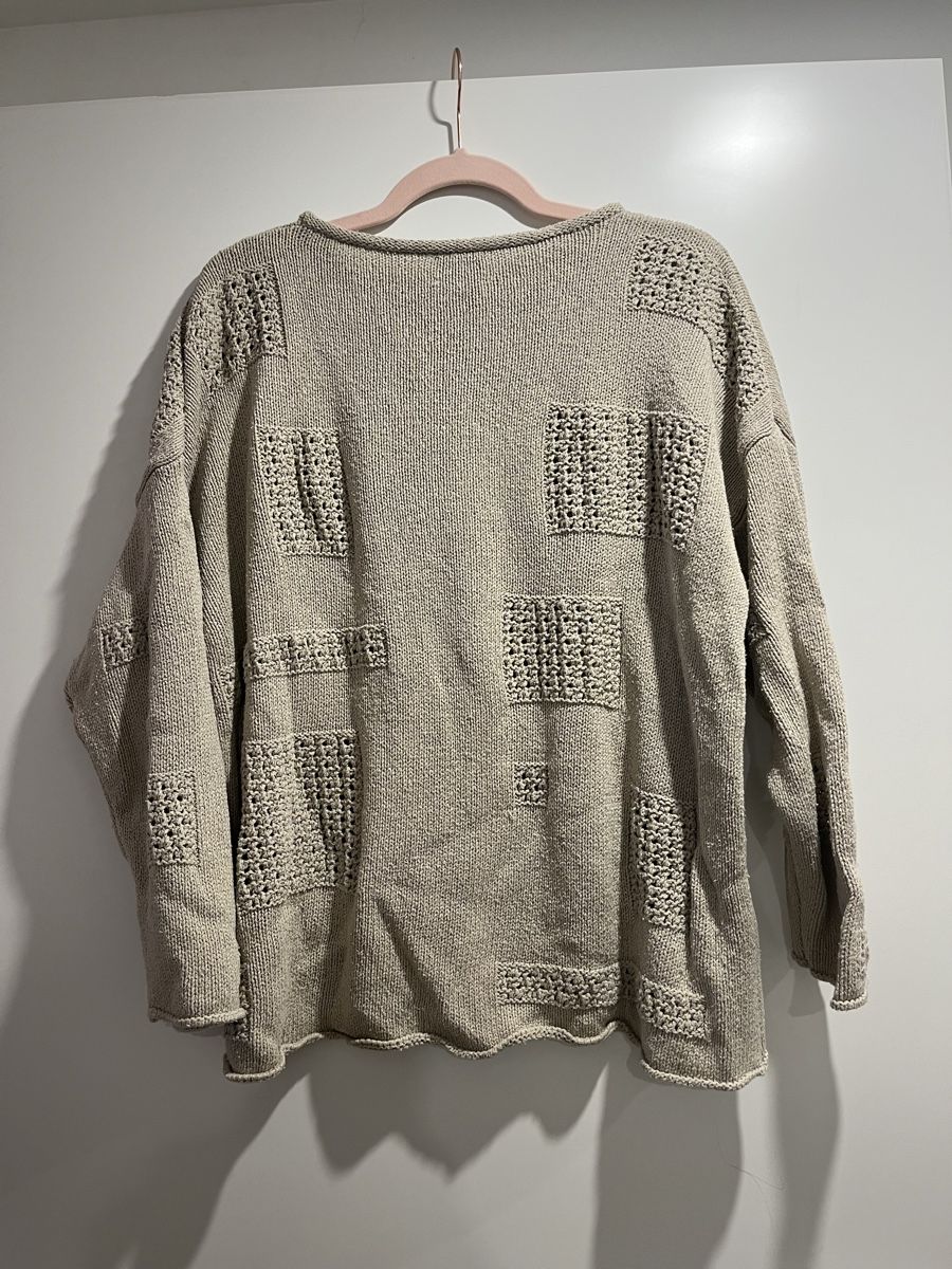 Benetton Pulls & Sweat-shirts: Herbstpullover, Beige, Grösse M/L, Benetton – D'occasion à Zürich par Shopmystyle 2