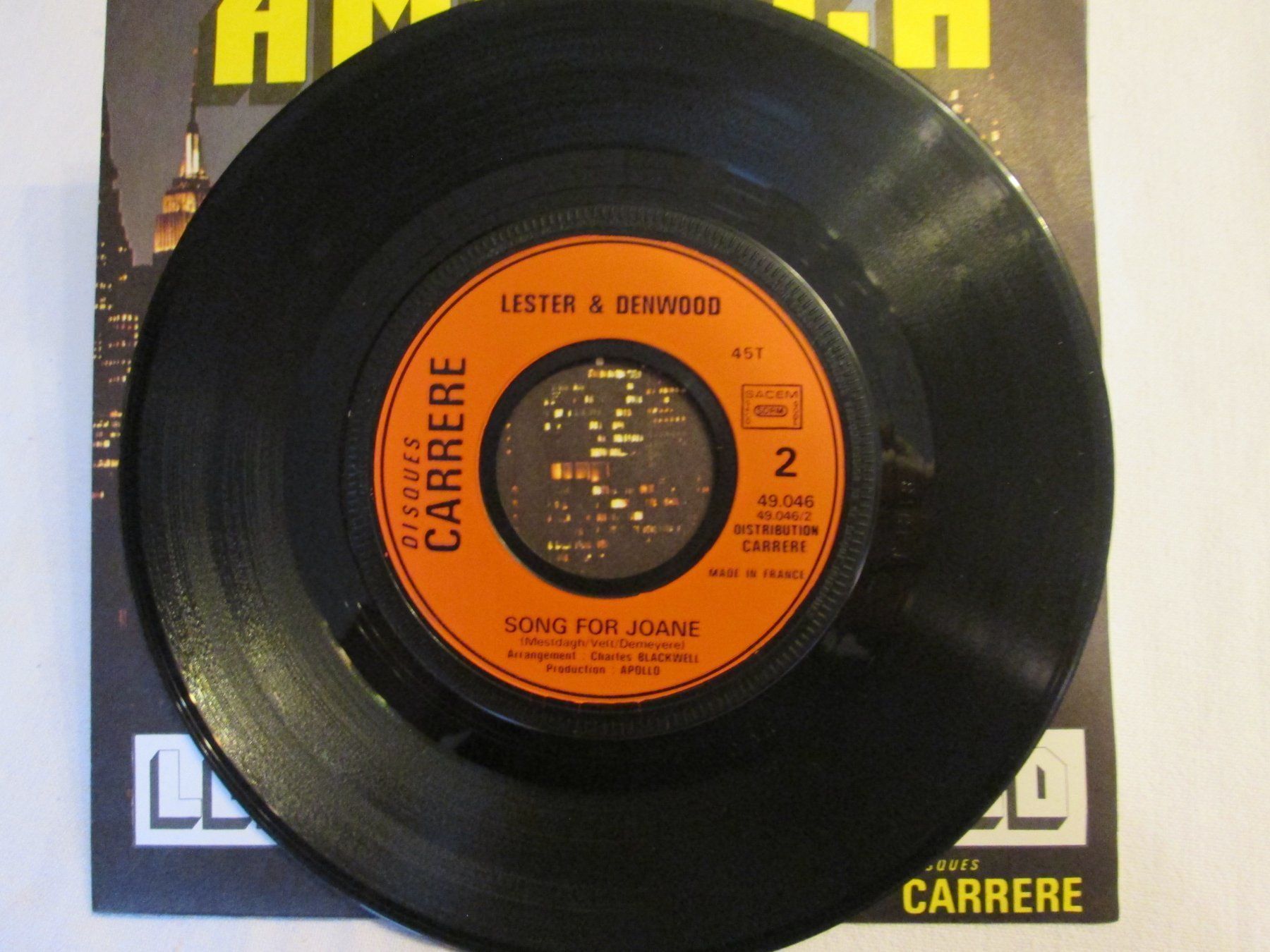 Vinyles: SINGLE "AMERICA" – D'occasion à La Chaux-de-Fonds par Marteaux 3