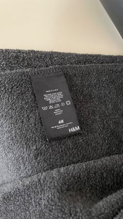 H&M Schal 160x30cm/NP20CHF Foulard PE Flis Grau