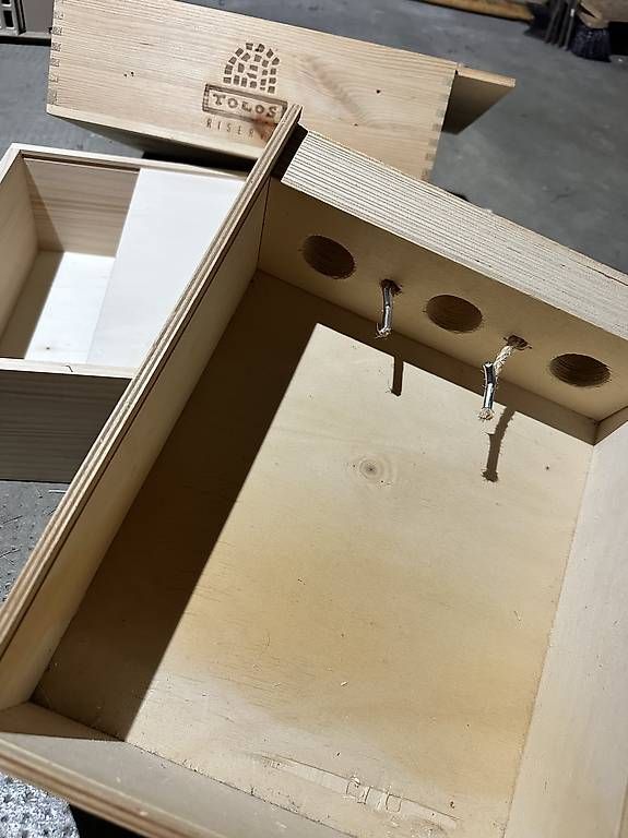 Sonstiges: Holzbox / Weinkisten Geschenkeboxen – Gebraucht aus Muttenz von anna123 1