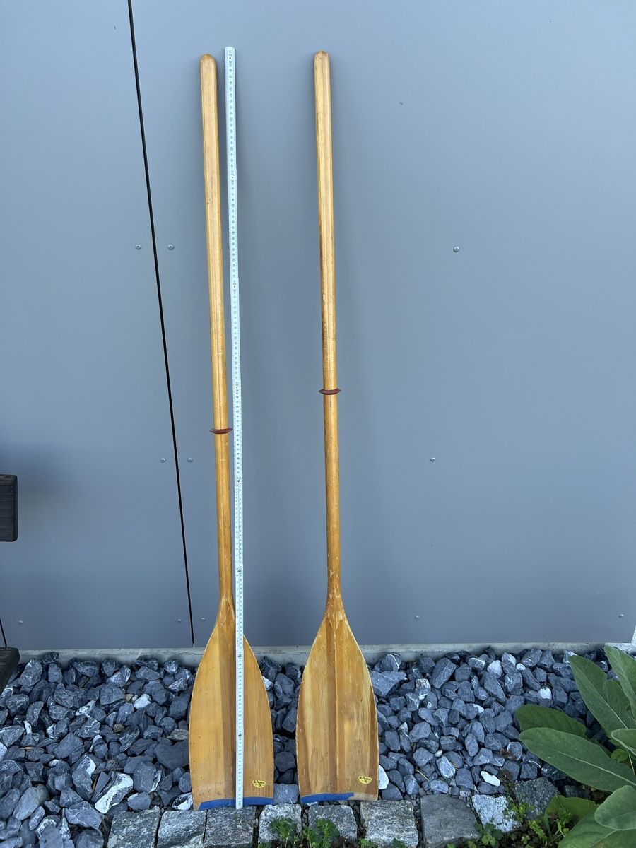 Raufutterernte: Ruder Holzruder Padel – Gebraucht aus Niederrohrdorf von  2