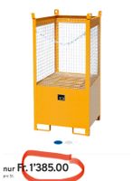 neue Fass-Stapelpalette Bauer FSP-1 D, Drahtgitter-Wände,