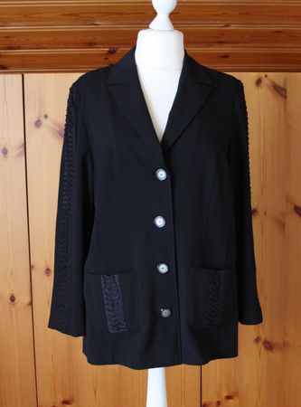 Jacke Blazer DORIS STREICH schwarz Gr. 46