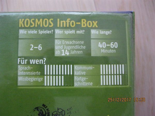 Kosmos Giochi: Der Dativ ist dem Genitiv sein Tod (Originalverpackt) – Nuovo e nell'imballaggio originale da Affoltern am Albis venduto da Andrezc 1