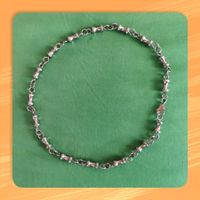 Edelstahl Kette Halskette massiv NEU 56 cm lang