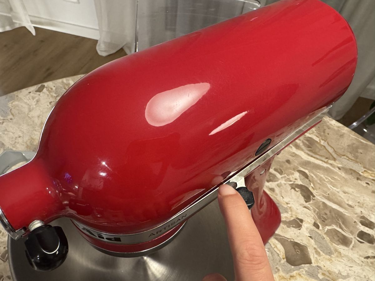 Kitchenaid Küchengeräte: Kitchenaid rot 5KSM150 – Gebraucht aus Goldach von aleksmilovas 4