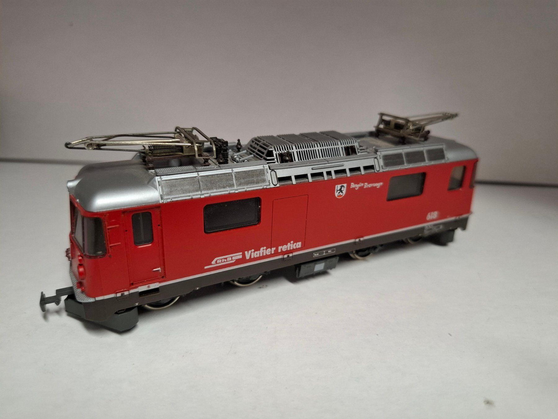 Bemo Modellini di ferrovie: BEMO HOe/H0m Elektrolok analog – Usato da Stettlen venduto da hof_psy8 2