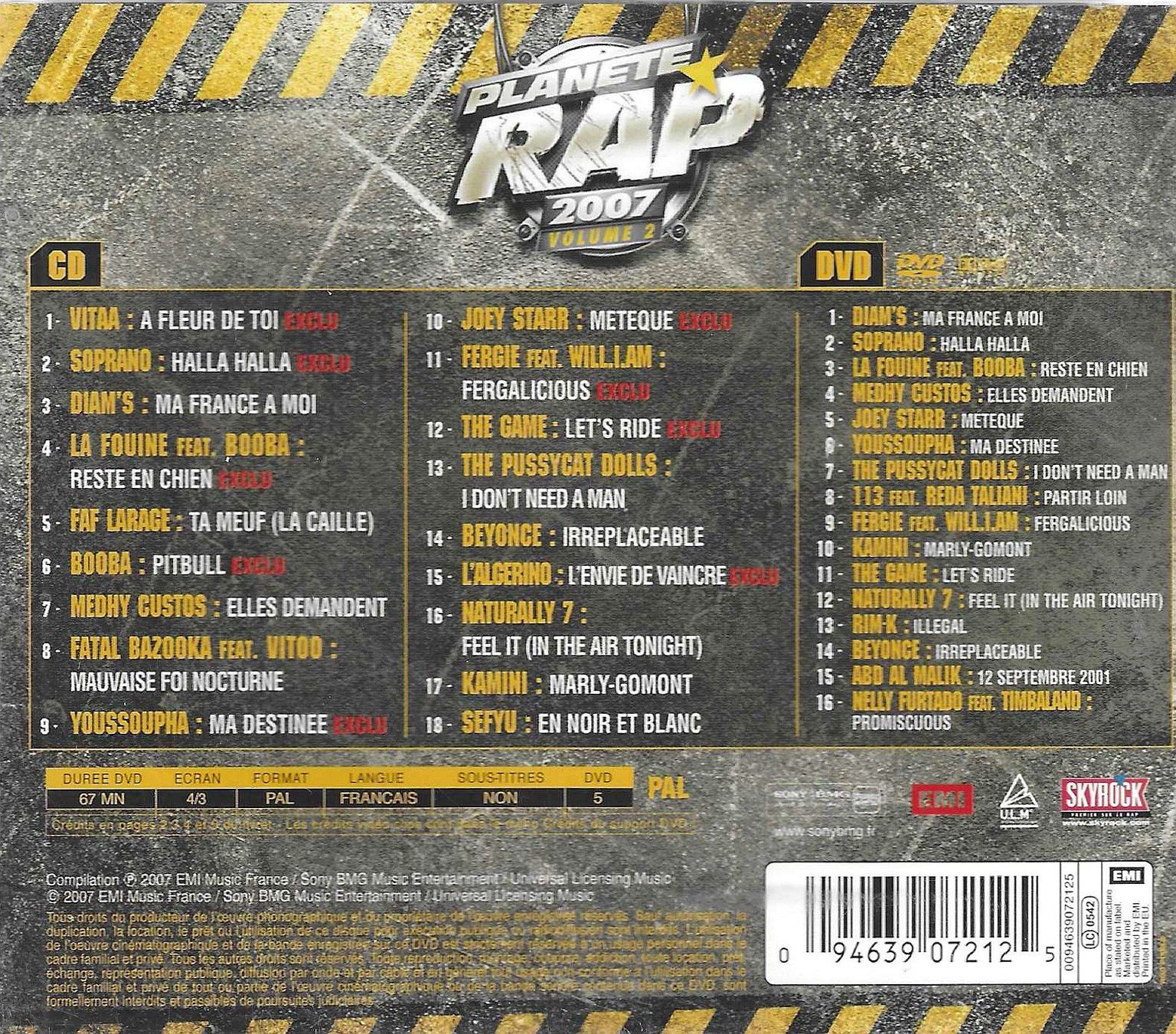 CDs: Planète Rap & Rap Connection - 4 CD's & 2 DVD – Gebraucht aus Savagnier von Ne2065 1