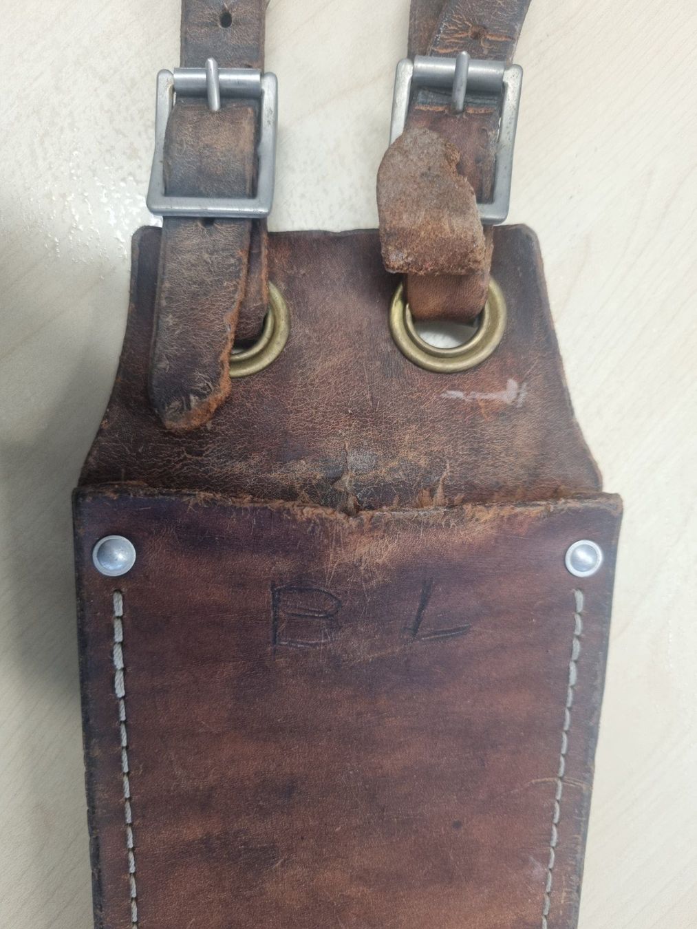 Accessori: Vintage Messer Lederscheide Länge: 50 resp.30cm – Usato da Lenzburg venduto da freedomky 2