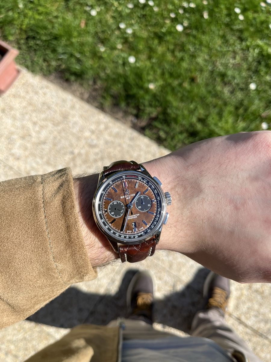 Breitling Orologi: Breitling Premier B01 Chrono Centenary Bentley – Usato da Genève venduto da Beyond-Time-Geneve