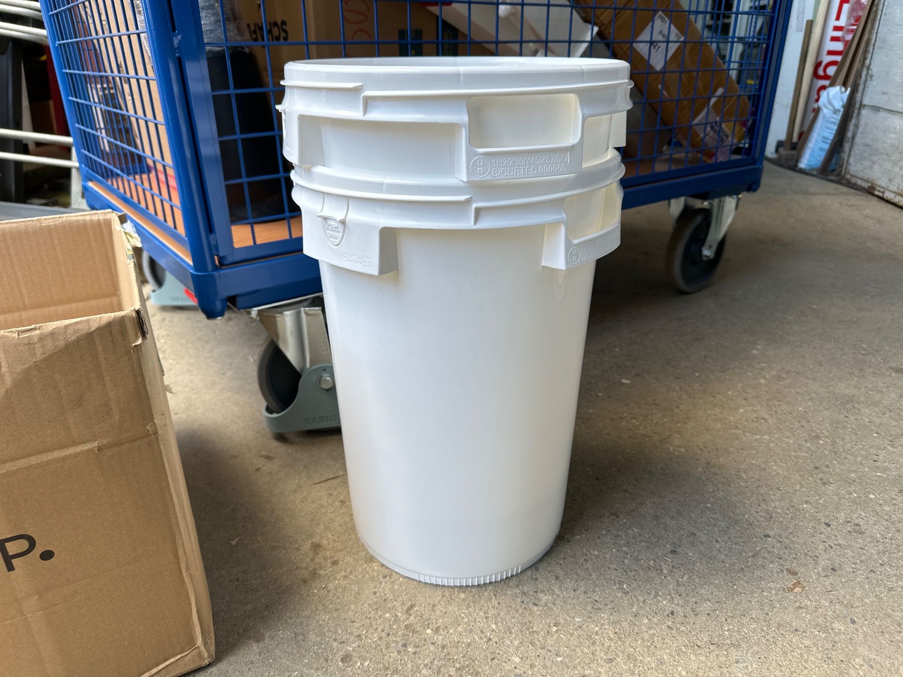 Behälter & Ähnliches: 2Stk.HDPE-Fass, ohne Deckel, 30 Liter – Neu (gemäss Beschreibung) aus Necker von liq24 4