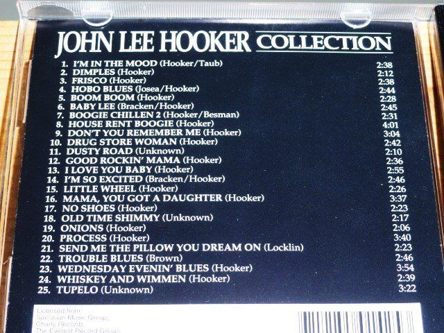 CD: John Lee Hooker - inc. "I'm in the Mood", "Dimples", – Usato da Unterbäch venduto da jaqila 3