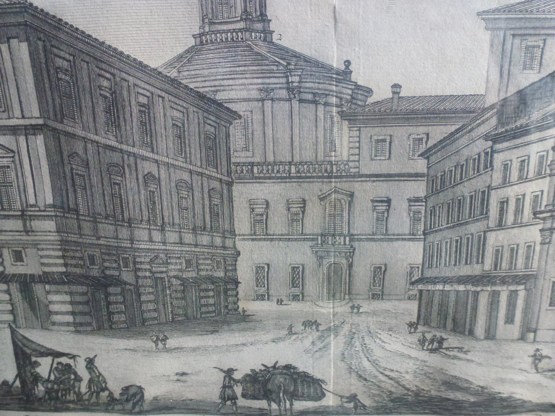 Cartes postales: Bild ++ Veduta della Chiesa e Piazza di S. Eustachio a Roma, – D'occasion à Walkringen par Casablanca777 4