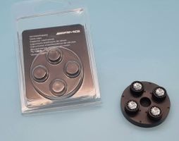 SET 4x Original Mercedes Benz AMG Wappen Ventilkappen  NEU
