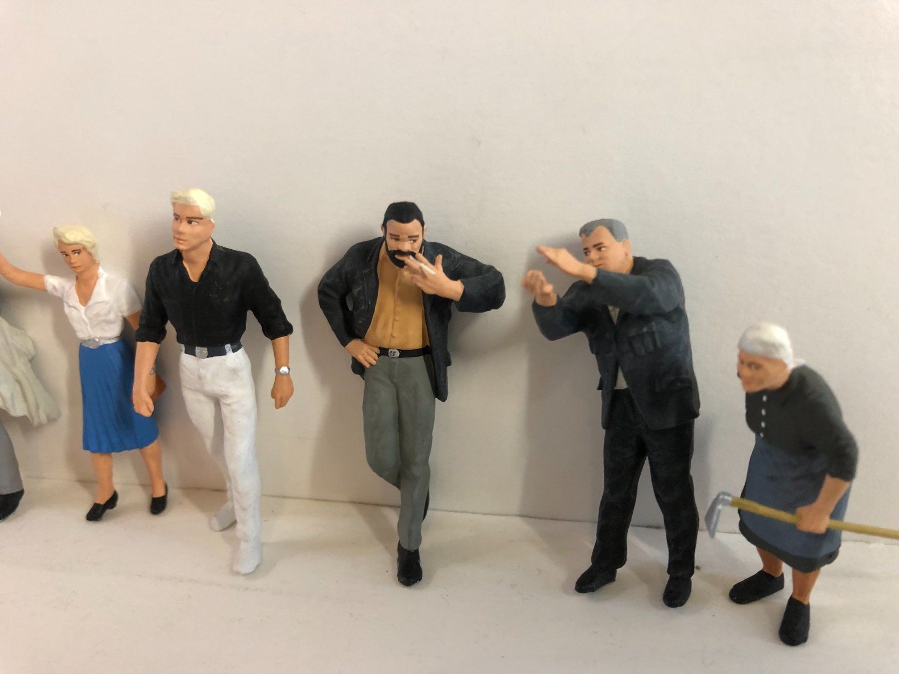 Preiser Modellini di ferrovie: Preiser Spur 1 Figuren 1:32 – Usato da Rodersdorf venduto da Joerg11 3